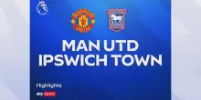 Manchester United-Ipswich 5-2: gol e highlights