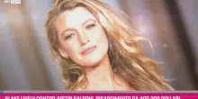 Blake Lively contro Baldoni, risarcimento da 400.000 dollar