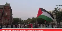 Washington, proteste contro la visita di Netanyahu