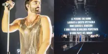 Marco Mengoni all'inizio del tour: “Contro il genocidio a Gaza'