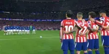 Il Metropolitano omaggia Koke prima di Atletico-Man United