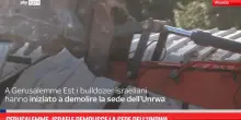 Gerusalemme, Israele demolisce la sede dell&rsquo;Unrwa