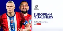 Qualificazioni Mondiali, dal 13 al 18 novembre su Sky