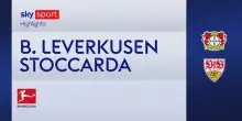 Bayer Leverkusen-Stoccarda 1-4: gol e highlights