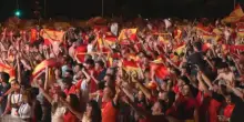 Spagna campione del Mondo: la festa dei tifosi a Madrid