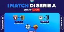 Il calendario della 29^ giornata di Serie A