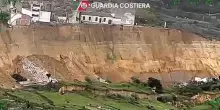 Frana di Niscemi, le immagini dall'elicottero della Guardia Costiera