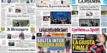 Le prime pagine dei quotidiani di oggi 20 dicembre: la rassegna stampa