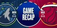 NBA Highlights: Miami-Minnesota 115-125