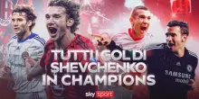 Sheva compie 50 anni: rivedi tutti i suoi gol in Champions