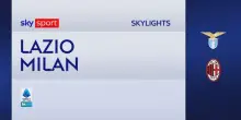 Lazio-Milan 1-0: gol e highlights