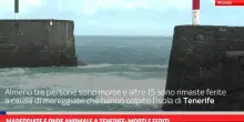 Mareggiate e onde anomale a Tenerife: morti e feriti