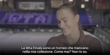 Sabalenka: 'Le Wta Finals mancano nella mia collezione'