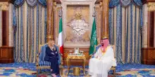 Golfo, Giorgia Meloni lascia Gedda dopo l'incontro con Bin Salman