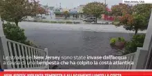 New Jersey, violenta tempesta e allagamenti lungo la costa
