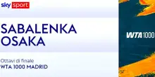 Sabalenka-Osaka: highlights Wta Madrid