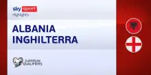 Albania-Inghilterra 0-2: gol e highlights
