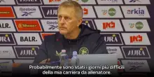 Hallgr&iacute;msson (Ct Irlanda): 'I giorni pi&ugrave; duri in carriera'