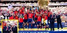 Mondiali 2026, alla premiazione Trump ruba la scena alla Spagna. FOTO