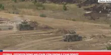 Serbia, esercitazione militare con droni e cani robot