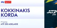 Kokkinakis-Korda: highlights Atp Adelaide