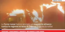 Ucraina, raid russi a Odessa: un morto e due feriti