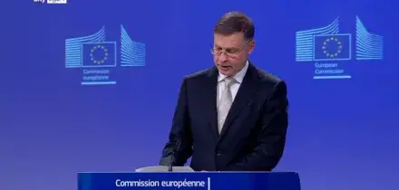 Ue, Dombrovskis: Flessibilit&agrave; anche per energia fino a 2028