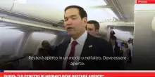 Rubio: &ldquo;Lo Stretto di Hormuz deve restare aperto&rdquo;