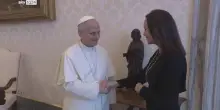Papa Leone XIV incontra Maria Corina Machado in Vaticano