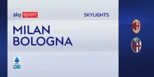 Milan-Bologna 1-0: gol e highlights