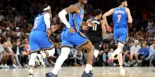 OKC elimina i Suns, Denver rimonta Minnesota