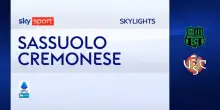 Sassuolo-Cremonese 1-0: gol e highlights