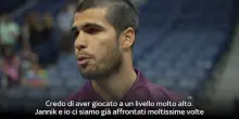 Alcaraz: 'Ho studiato la finale di Wimbledon per migliorare'