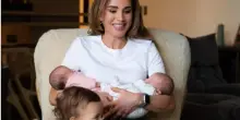La regina Rania di Giordania compie 56 anni, foto con le 4 nipoti