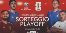 Come seguire LIVE su Sky il sorteggio dei playoff Mondiali con l'Italia