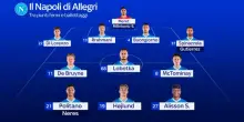 Come potrebbe giocare il Napoli di Allegri: modulo 4-3-3