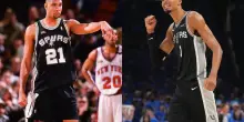 Wemby sulle tracce di Duncan: i due percorsi verso le Finals oggi e nel 1999