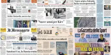 Le prime pagine dei quotidiani di oggi 25 ottobre: la rassegna stampa