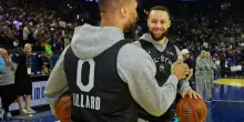 Lillard lancia la sfida a Curry: 'Io, te, Klay e Booker alla gara del tiro da tre'