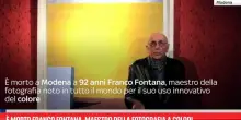 &Egrave; morto Franco Fontana, maestro della fotografia a colori