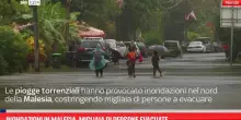 Inondazioni in Malesia, migliaia di persone evacuate