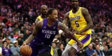 Lakers ko a Sacramento, vincono Sixers e Pacers
