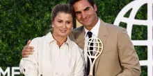 Federer entra nella Hall of Fame: lacrime e 'grazie' per Mirka, famiglia e rivali