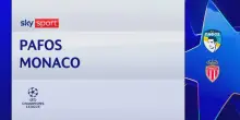 Pafos-Monaco 2-2: gol e highlights Champions