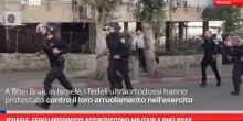 Israele, fedeli ortodossi aggrediscono militari a Bnei Brak