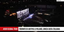 Anyma trionfa a Milano, in 35mila all'unica data di &AElig;DEN Global Tour 2026