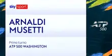 Musetti-Arnaldi: highlights Atp Washington