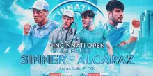 Sinner-Alcaraz, atto XIV a Cincinnati: la finale LIVE su Sky
