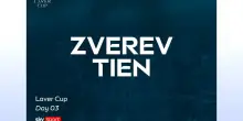 Zverev-Tien: highlights Laver Cup