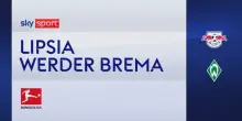 Lipsia-Werder Brema 2-0: gol e highlights